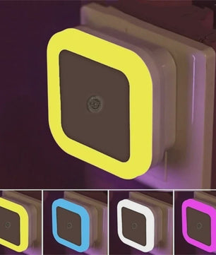 Draadloos LED Nachtlampje met Sensor - Mini Stekkerlampje voor Kinderkamer, Slaapkamer & Woonkamer