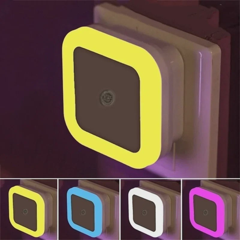 Draadloos LED Nachtlampje met Sensor - Mini Stekkerlampje voor Kinderkamer, Slaapkamer & Woonkamer