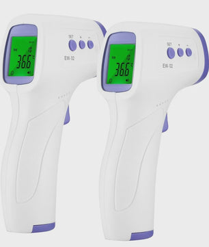 Contactloze Infrarood Koortsthermometer - Snel & Digitaal voor Baby's en Volwassenen