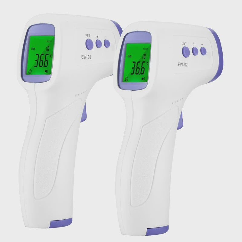 Contactloze Infrarood Koortsthermometer - Snel & Digitaal voor Baby's en Volwassenen
