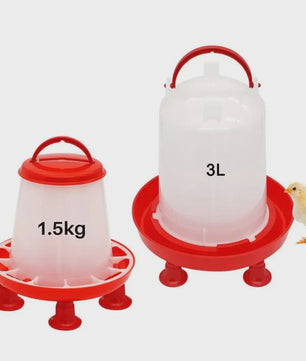 Automatische Kippen Drinkbak & Voerbak 1.5L & 3L - Hoogwaardig & Praktisch