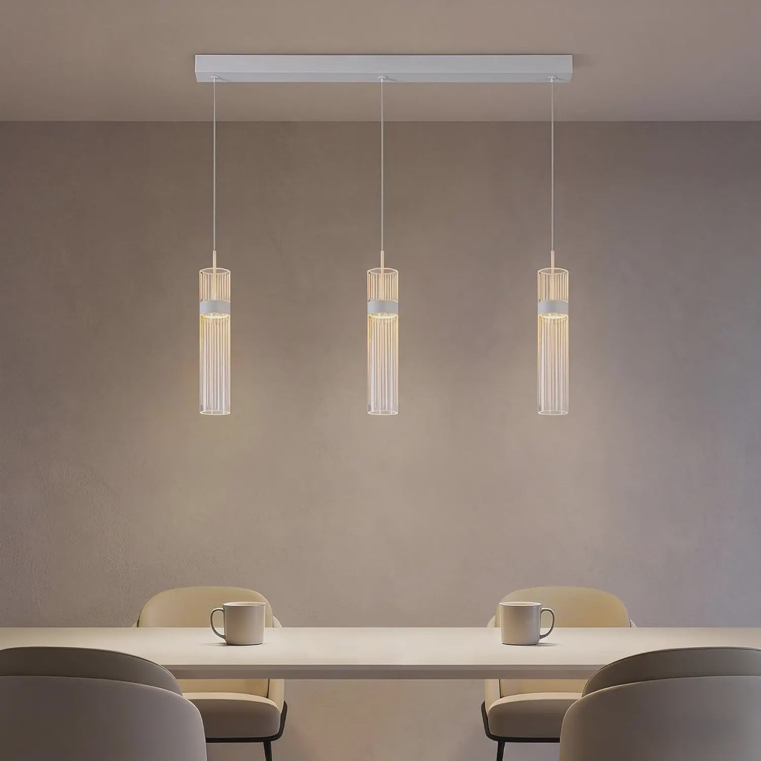 Moderne Hanglamp 3-lichts Cilinder LED - Verstelbaar Licht & Kleurtemperatuur