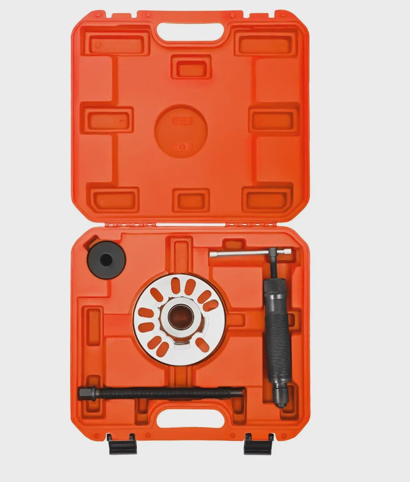10T Hydraulische Wiel Verwijderaar Set - Professionele Velg Trekker voor 4/5 Gats Velgen (96-125mm)