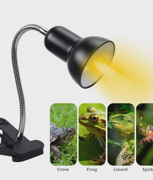Reptielen Warmtelamp Houder UVA UVB Dimbare Zonnebank Spot 220-240V