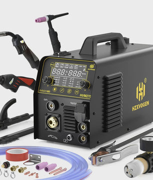 HZXVOGEN HVM270 6-in-1 Multi-Proces Lasmachine (MIG/TIG/MMA/CUT/SPOT) 220V Inverter