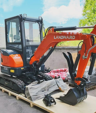Mini Graafmachine 1-3 Ton: Krachtig, Compact en Aanpasbaar voor Agrarisch en Bouw
