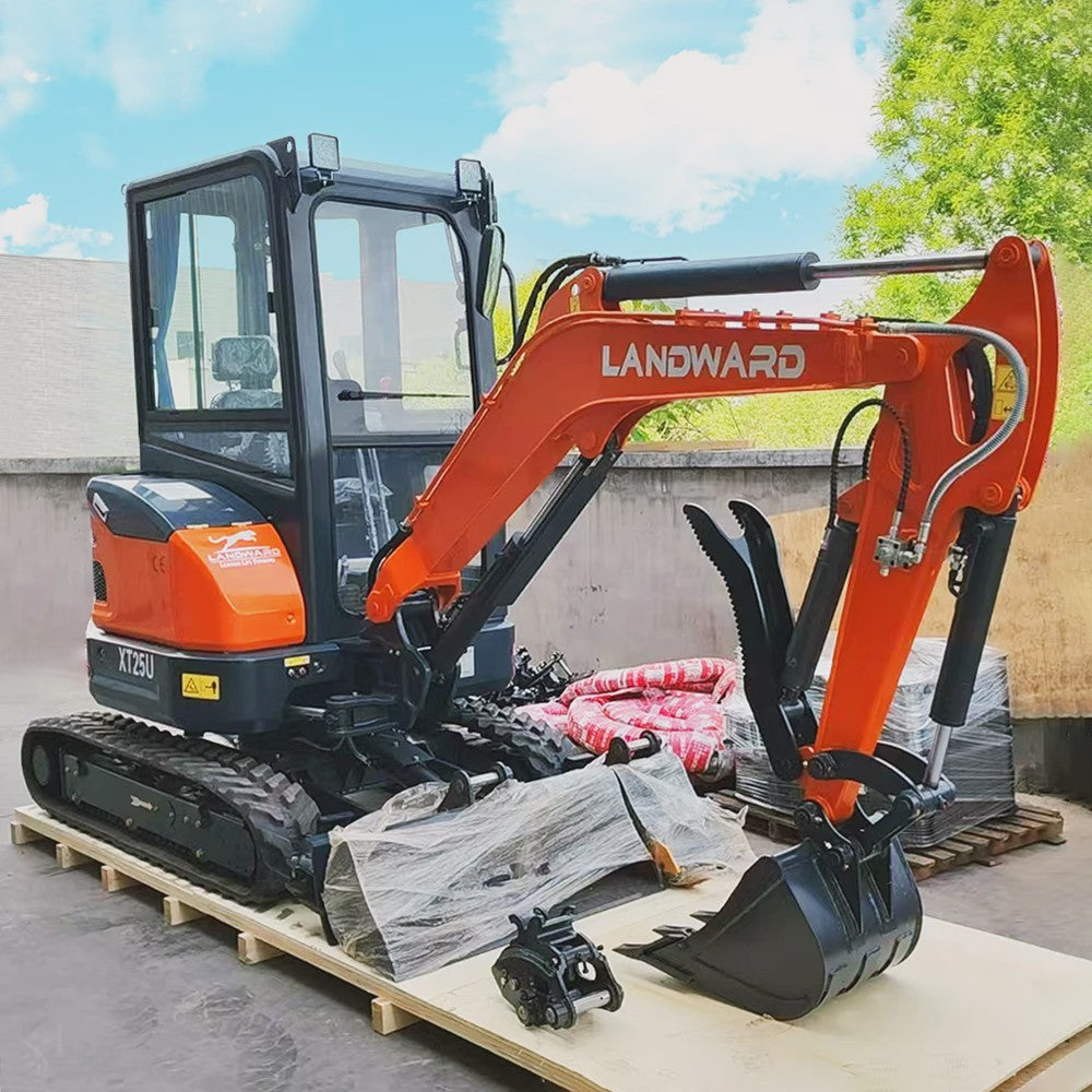 Mini Graafmachine 1-3 Ton: Krachtig, Compact en Aanpasbaar voor Agrarisch en Bouw