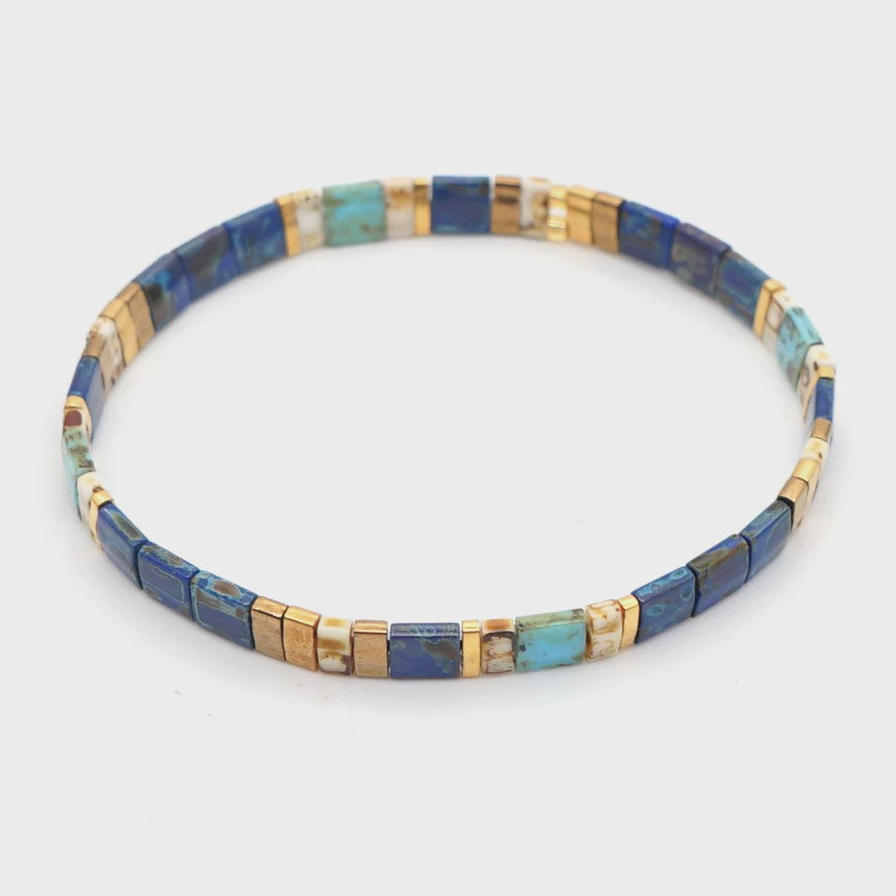Go2boho Miyuki Tila Kralen Armband - Boho Stijl voor Dames