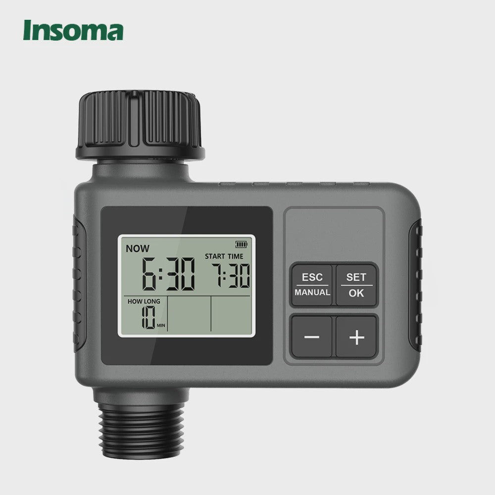 Insoma Automatische Tuinslang Timer met LCD Display - Slimme Sproei-irrigatie