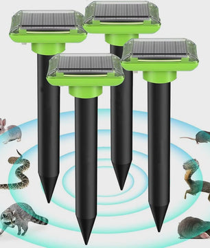 Zonne-energie Ongedierteverjager: Ultrasonisch & Vibratie voor Tuin, Boerderij & Boomgaard