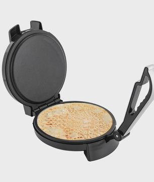 Elektrische Roti & Tortilla Maker - 1200W, Dubbelzijdig Verwarmen, Anti-aanbaklaag