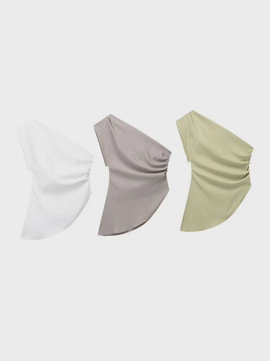 Asymmetrisch Off-Shoulder Top Dames - Trendy & Chic