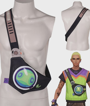 Valorant Gekko Schoudertas - Cosplay Accessoire & Messenger Bag