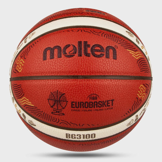 Molten BG3100 Basketbal: Officiële Maat 7, 6, 5 | PU Leer | Indoor & Outdoor Gebruik