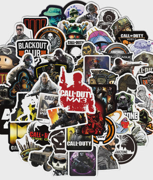 Call of Duty Game Stickers: 10/30/50/100 Stuks Waterdichte Graffiti Decals voor PC, Laptop & Meer