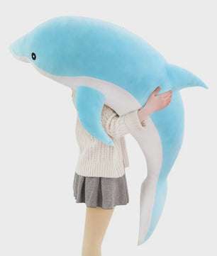 Zachte Pluche Dolfijn Knuffel - Verkrijgbaar in Maten 30-160CM - Perfect Cadeau voor Kinderen