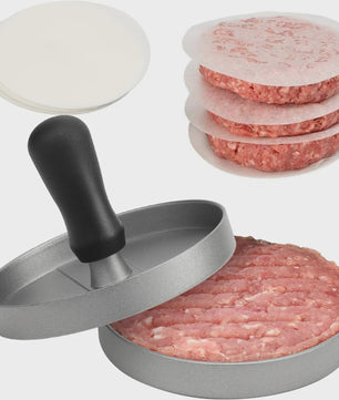 Aluminium Burgerpers voor Perfecte Hamburgers - Ideaal voor BBQ & Keuken