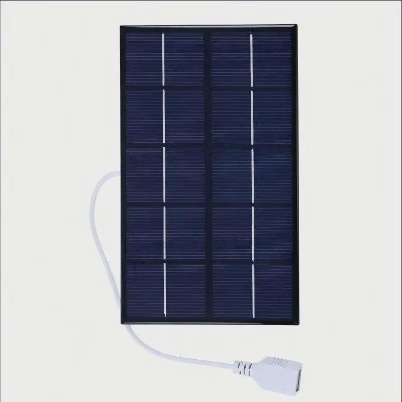 Draagbaar 5W/10W Zonnepaneel met USB Snellader - Ideaal voor Outdoor, Camping & Noodsituaties