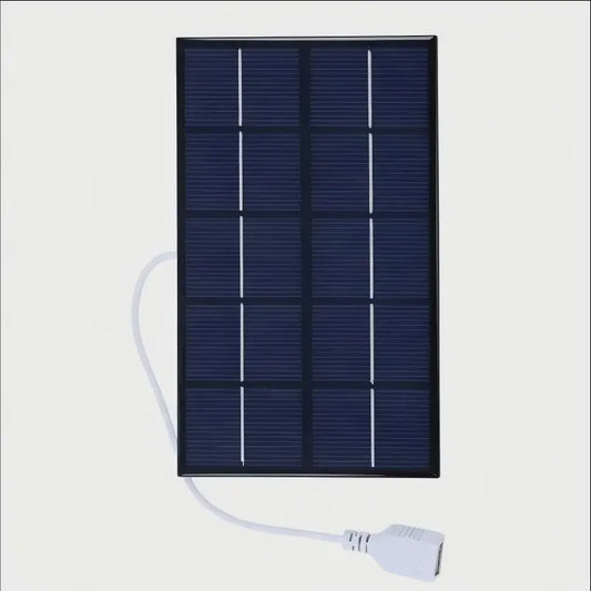 Draagbaar 5W/10W Zonnepaneel met USB Snellader - Ideaal voor Outdoor, Camping & Noodsituaties