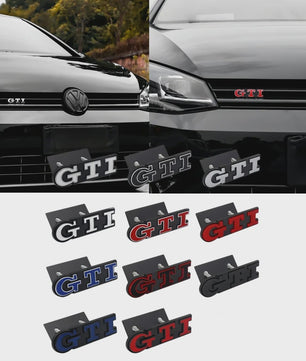 GTI Grille Badge Sticker Emblem - Volkswagen Golf & Polo Modellen