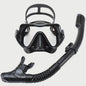 Professionele Duikbril en Snorkel Set voor Volwassenen - Panoramisch Gehard Glas