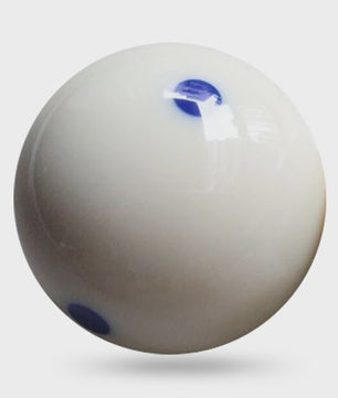 Billiard Trainingsbal met 6 Blauwe Stippen - 57.2mm Standaard Pool Keu Biljartbal