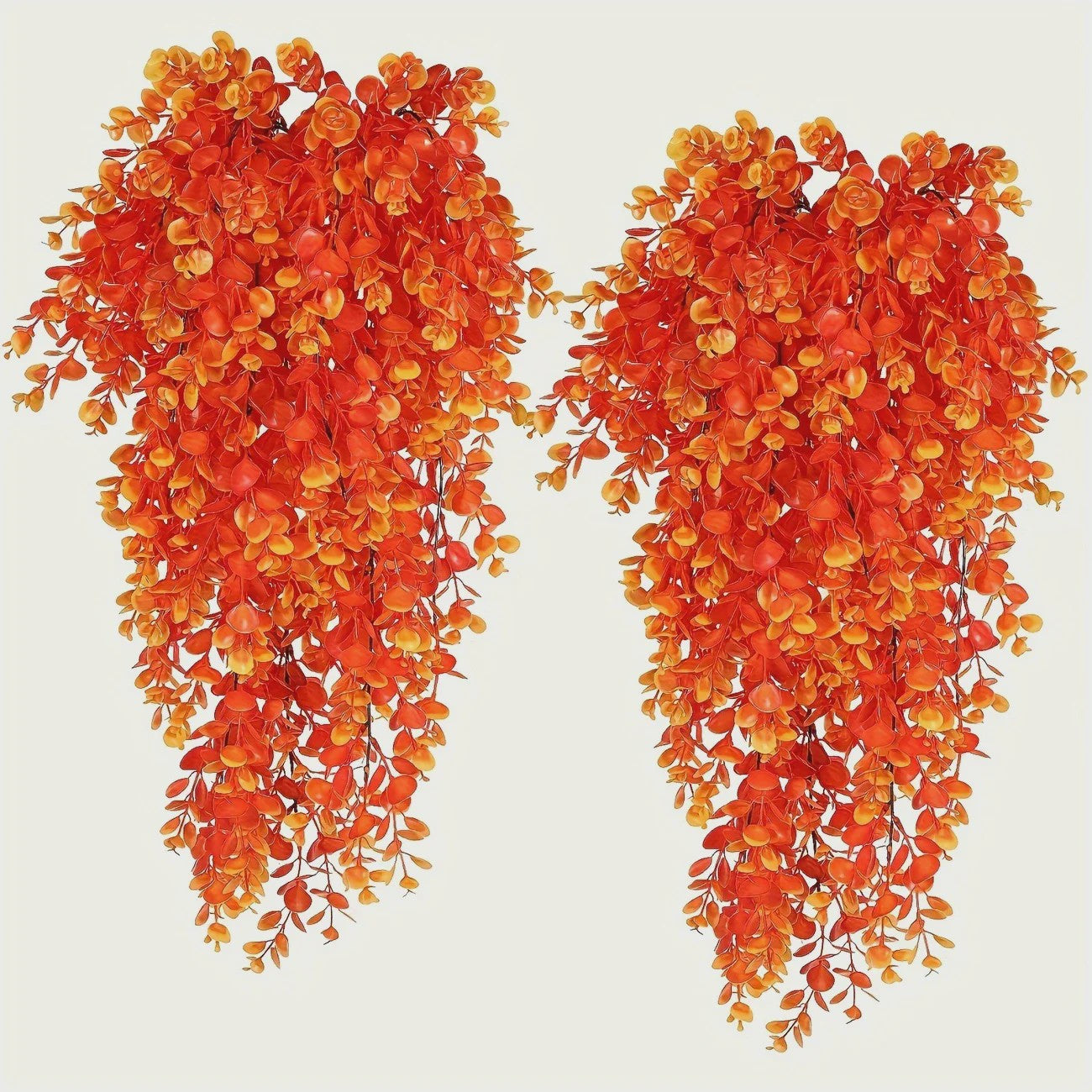 Set van 2 Hangende Kunstbloemen 80cm - Herfst & Halloween Decoratie