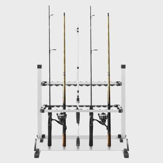 Aluminium Hengelrek - 24 Slots Hengelhouder & Display Stand