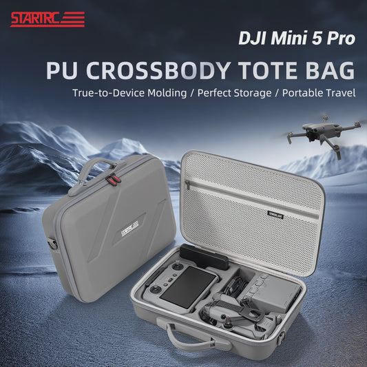 STARTRC Draagtas voor DJI Mini 5 Pro & RC 2 Controller - Draagbare Reistas voor Accessoires