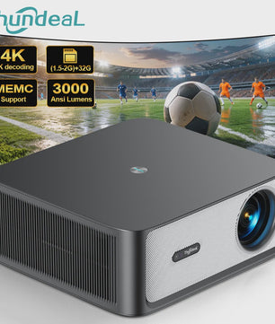 ThundeaL TD98Pro: 3000 ANSI Full HD 1080P 4K Smart Android WiFi Projector met Auto Focus & 3D Home Theater