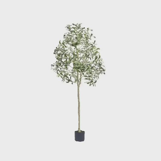 Hoge Kunst Olijfboom (120-180cm) - Onderhoudsvrije Decoratie voor Binnen