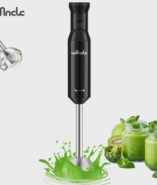 Krachtige Wancle Staafmixer 600W: Multifunctioneel & Turbo voor Babyvoeding, Groenten en Vlees