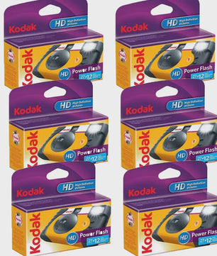 Kodak HD Power Flash Wegwerpcamera - 27+12 Foto's met Ingebouwde Flitser
