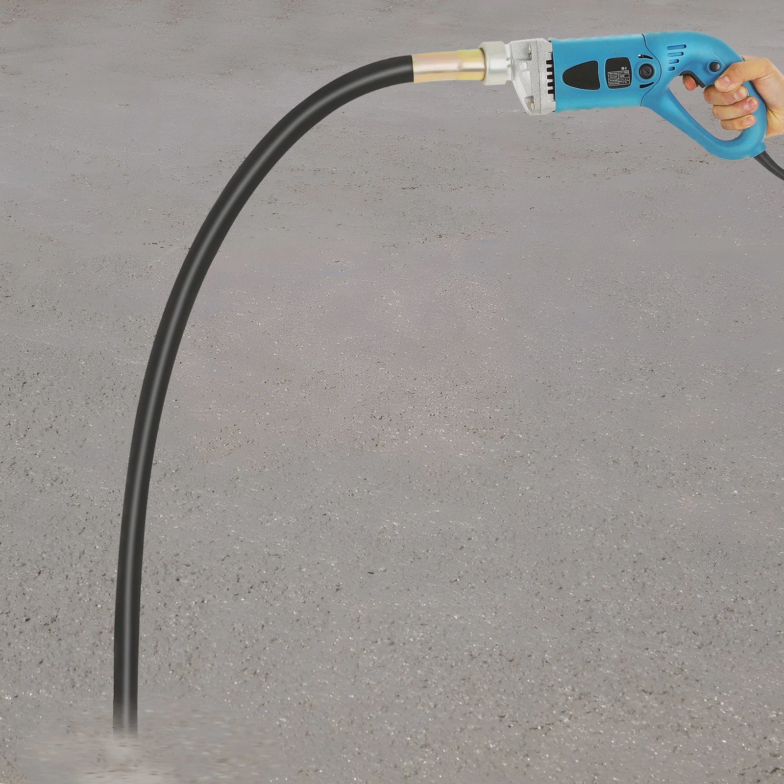 1300W Handzame Beton Vibrator met 1.5/2m Staaf - Krachtig en Efficiënt