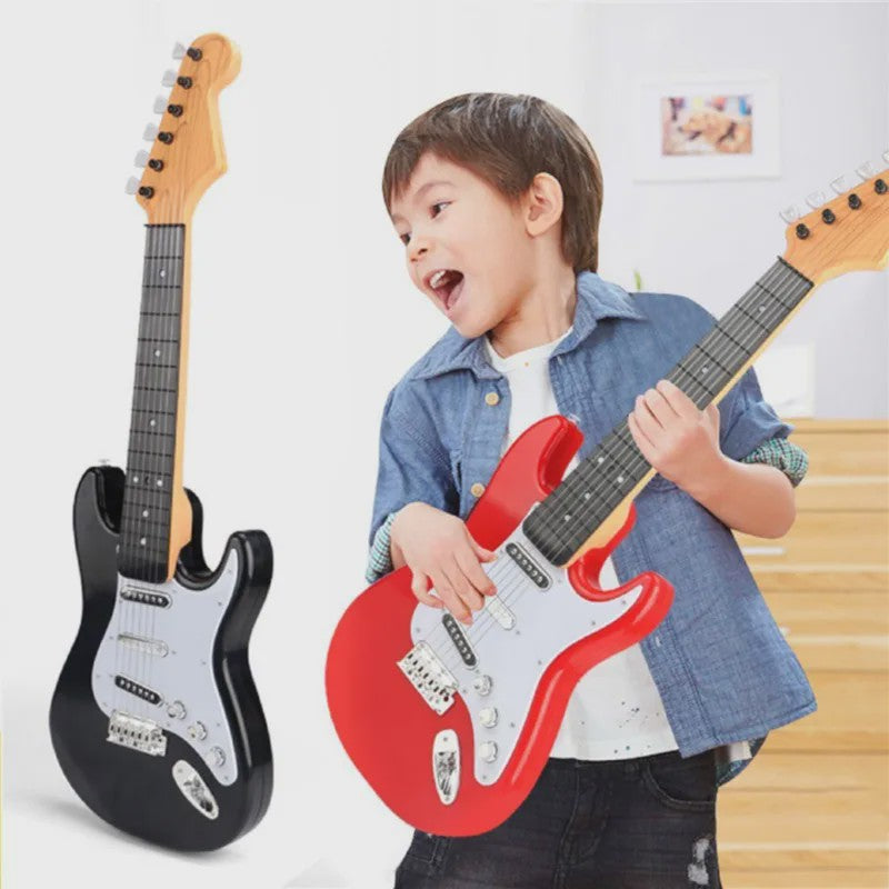 Kinder Elektrische Gitaar Speelgoed met Muziek & Licht - Ideaal voor Beginners