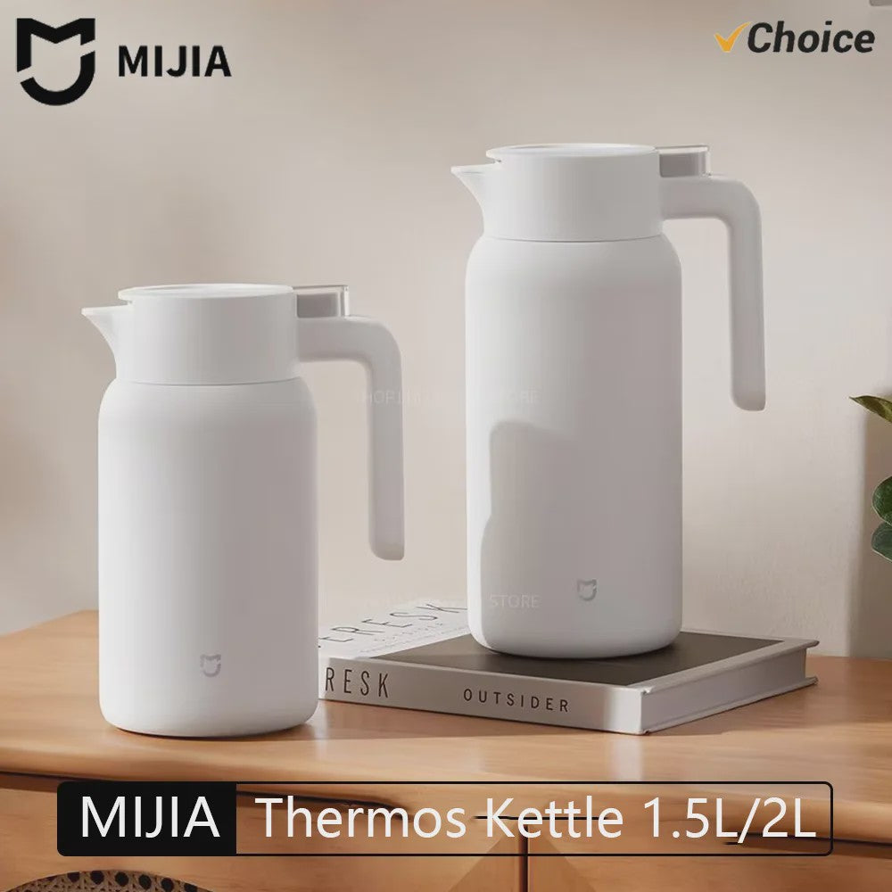 Mijia Thermoskan - Vacuüm Geïsoleerde Kan voor Warme & Koude Dranken (1.5L/2.0L)