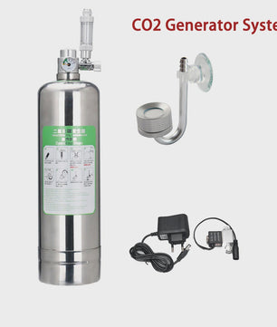 Roestvrijstalen Aquarium CO2 Generator Systeem Kit voor Plantengroei