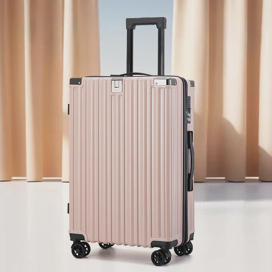 Robuuste 28-inch Trolley Koffer met Wachtwoordslot en 360° Wielen - Ideaal voor Studenten