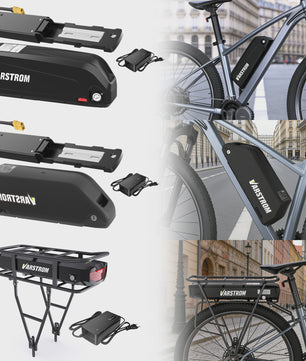 Varstrom E-bike Batterij 36V/48V/52V - 20Ah/30Ah - Hailong - Lithium Ion