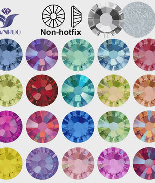 Glitterende Strass Steentjes - Non Hotfix Kristallen voor Nail Art & DIY Decoratie