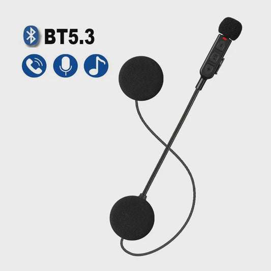 Motorhelm Bluetooth 5.3 Headset - Draadloze Stereo Communicatie & Handsfree Bellen