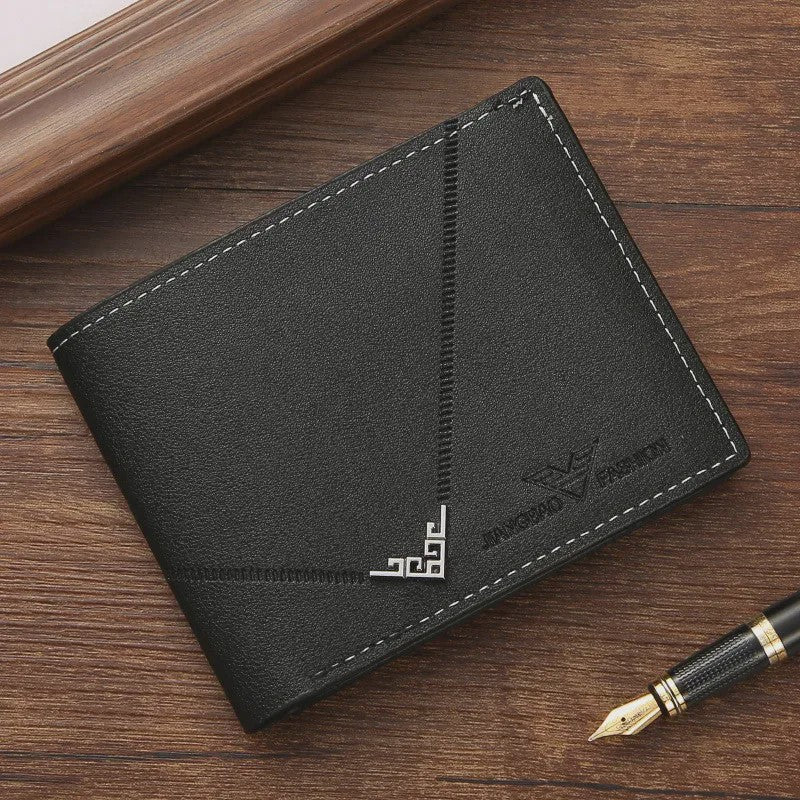 Slanke Heren Portemonnee: RFID-blokkerend, Minimalistisch Creditcardhouder & Geldclip