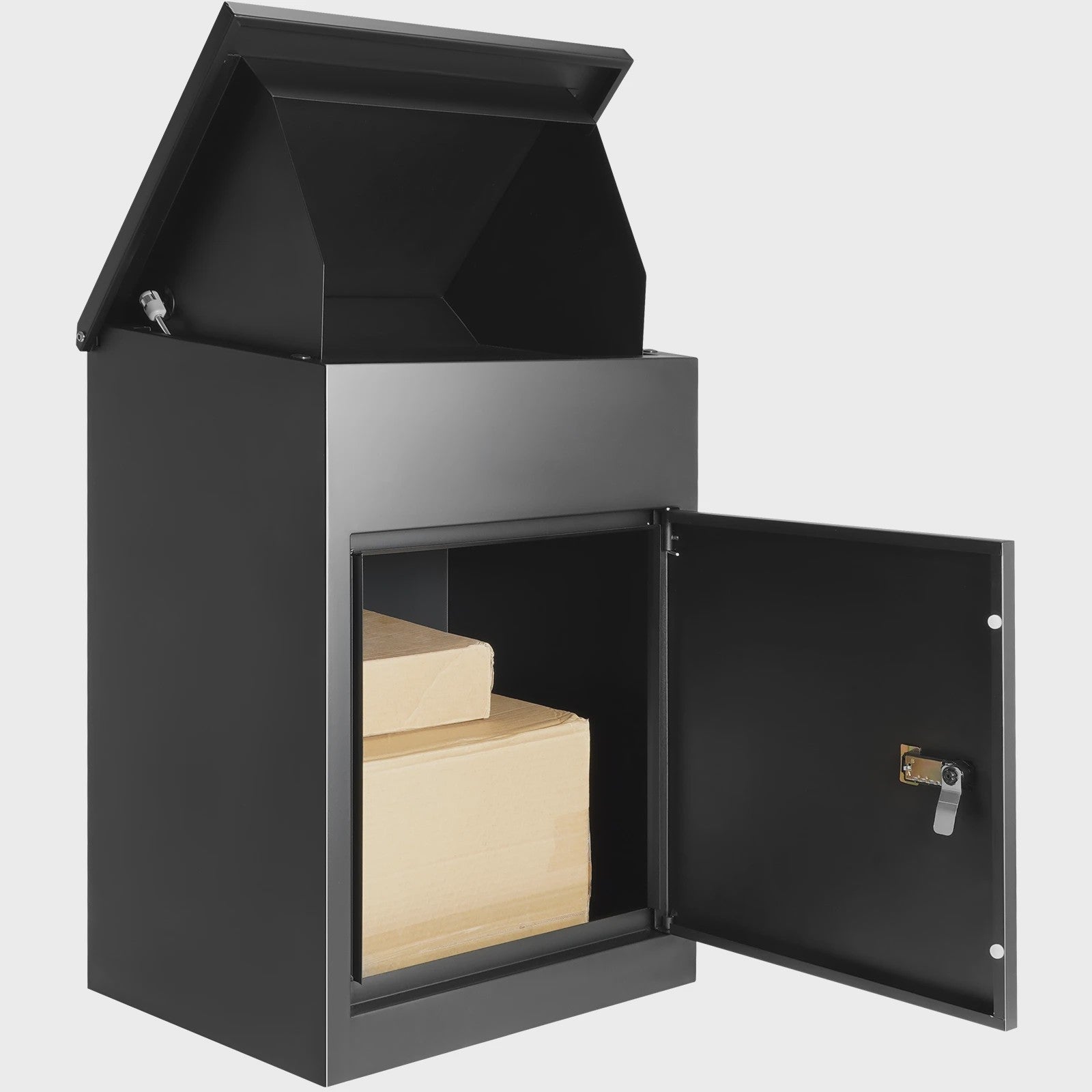 Wandmontage Brievenbus met Anti-diefstal Slot - IPX3 Waterdicht & Grote Opslag voor Pakketten