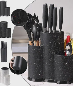Multifunctionele Messenhouder en Keukengerei Opbergcylinder - Keuken Organizer