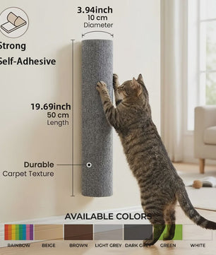 Krabpaal voor Katten met Hoge Kleefkracht - Beschermt Meubels & Biedt Speelplezier