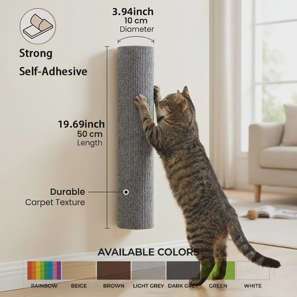 Krabpaal voor Katten met Hoge Kleefkracht - Beschermt Meubels & Biedt Speelplezier