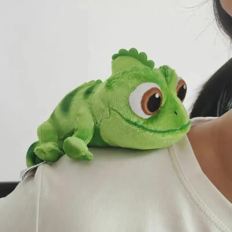 Schattige Kameleon Knuffel 15cm - Draagbare Pluche Speelgoed met Magneet