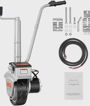 Elektrische Trailer Dolly 5000lbs - 12V Jockey Wheel met Verstelbare Hoogte voor Caravans