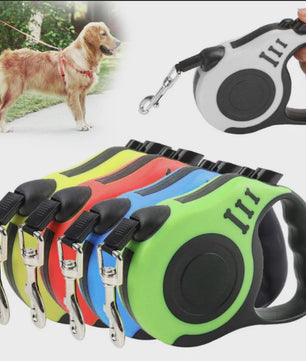 Automatische Intrekbare Hondentuig 3m/5m Nylon Lijn voor Kleine Honden en Katten