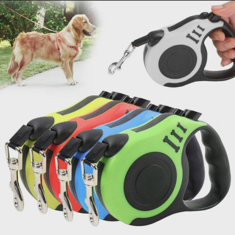 Automatische Intrekbare Hondentuig 3m/5m Nylon Lijn voor Kleine Honden en Katten
